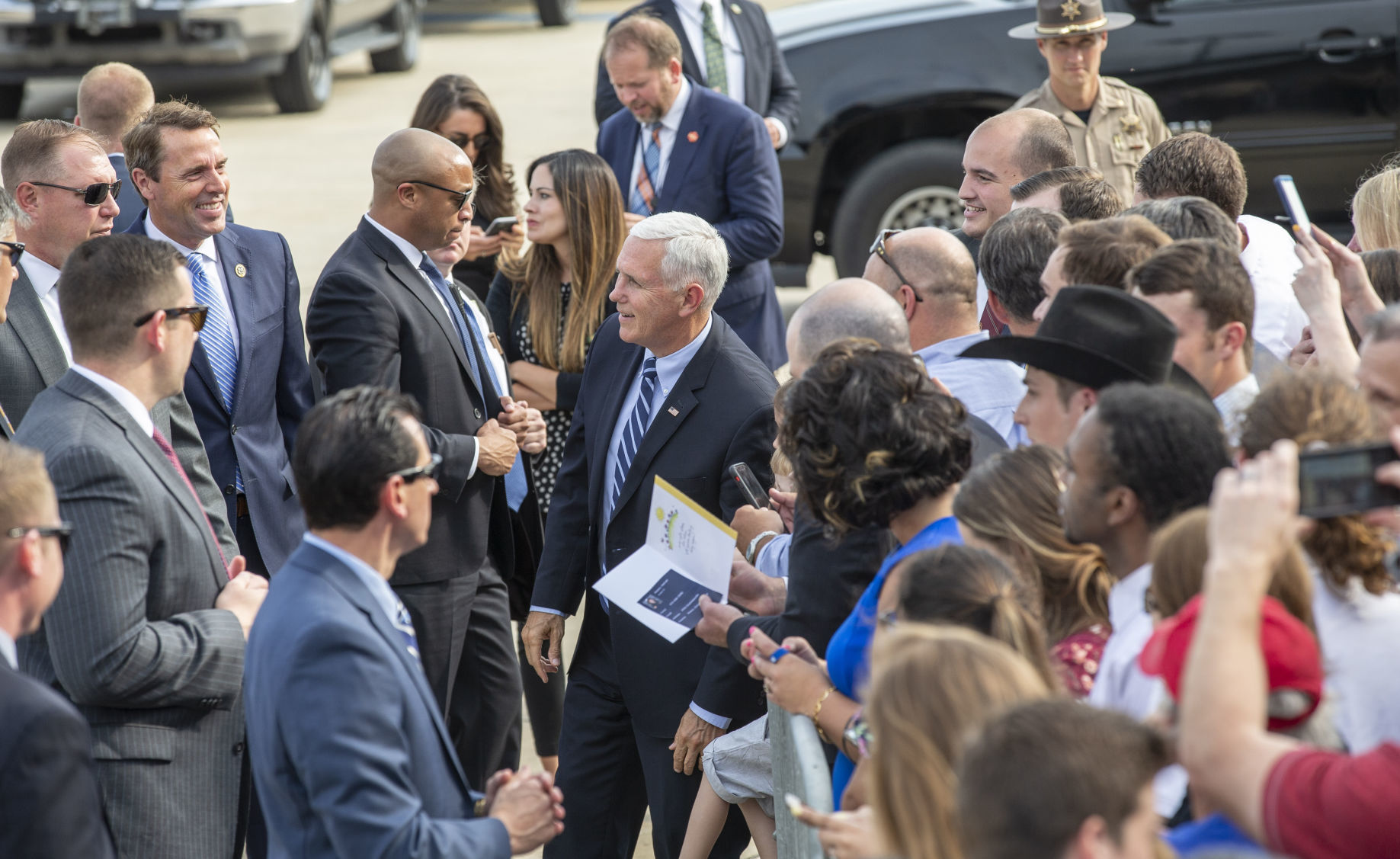 Vice President Pence visits Greensboro